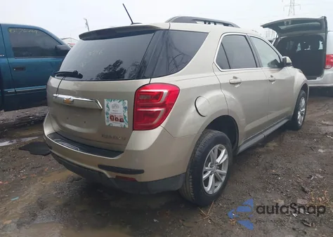 2016 Chevrolet Equinox Lt из США, поврежденный, VIN 2GNALCEKXG1133796